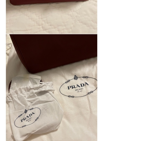 CERISE SAFFIANO LUX PRADA - Picture 4 of 10